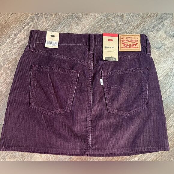 Levi's Corduroy Icon Skirt-Size 27 - Picture 2 of 9